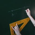 person solving distance of points