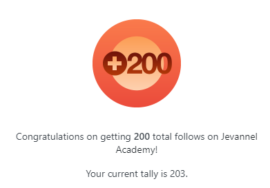 #BLOGGINGJOURNEY: 200 Total Follows is a Small Number But A Huge Achievement for Me